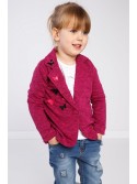 Children\'s fuchsia jacket NDZ36007 - Online store - Boutique